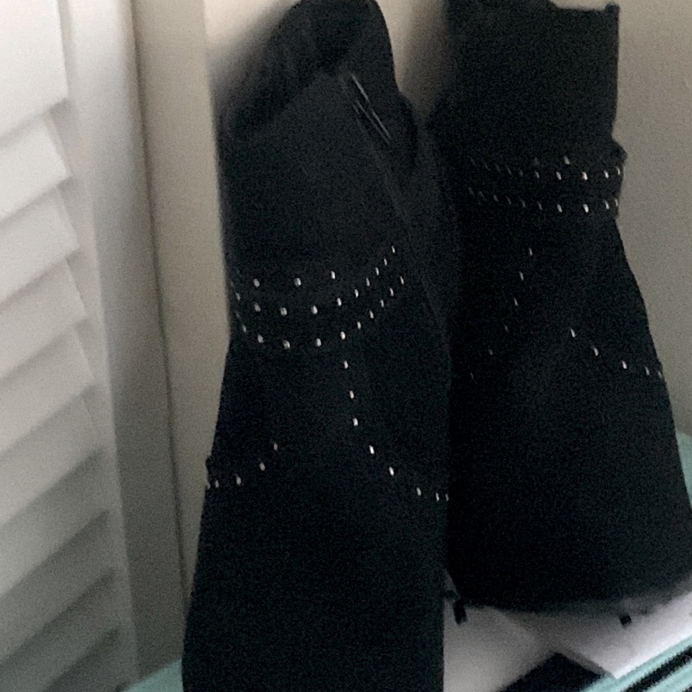 Black high heels